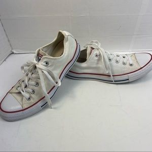 Converse All Star Chuck Taylor Low Top White M7652 Men’s Size 7 Women’s Size 9